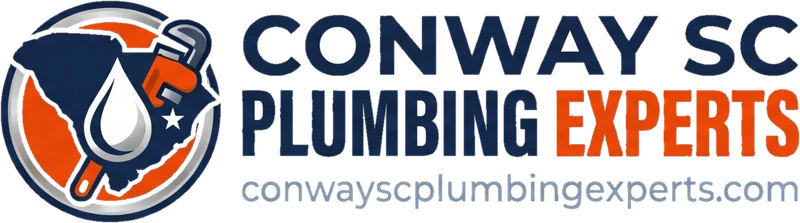 Conway SC Plumbing Experts logo, home link on the home page